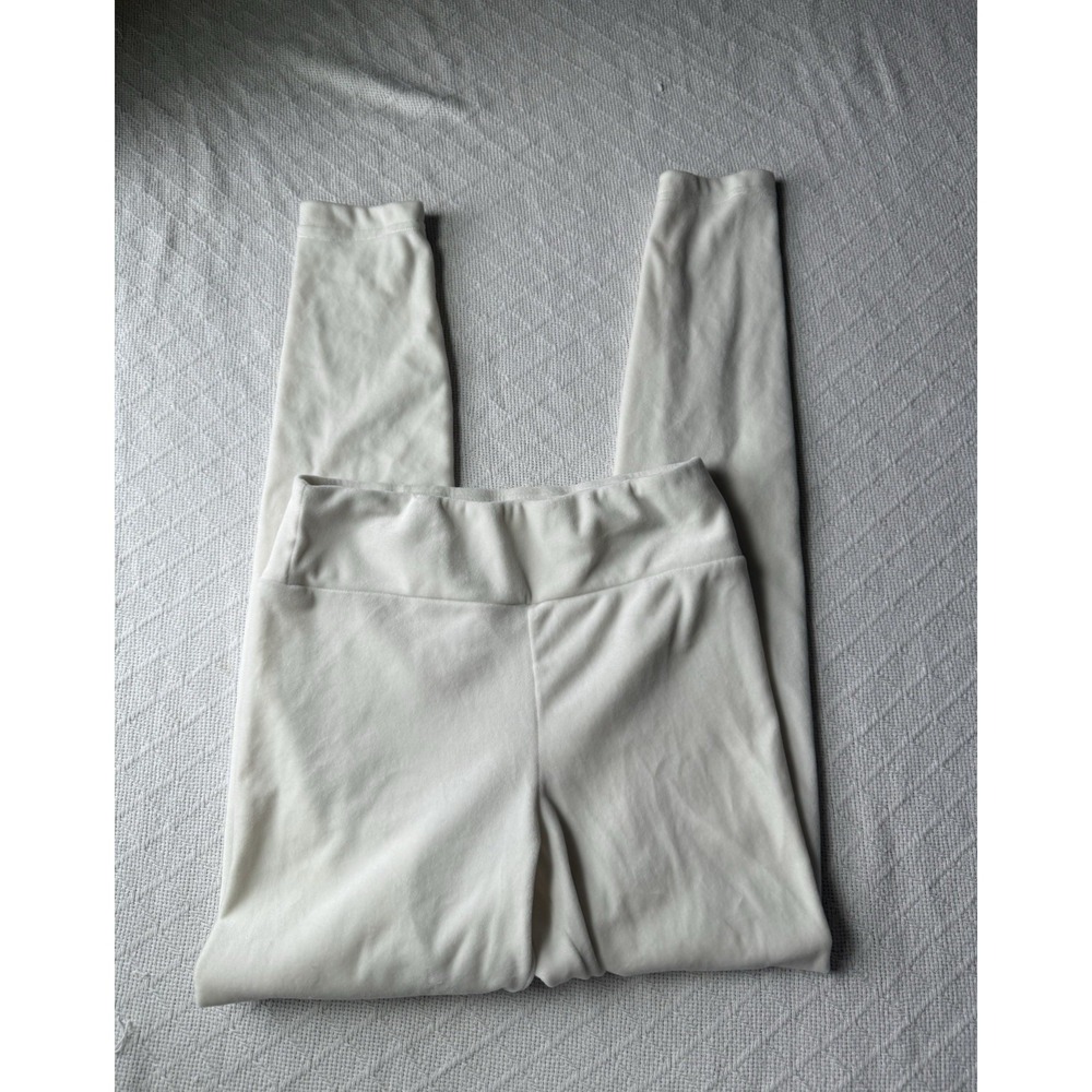 No Boundaries White Stretch Leggings Size M (7-9)